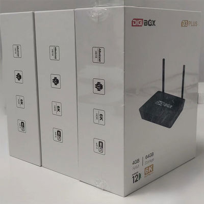 로컬 채널 스트리밍 서비스 64GB TV 박스 블루투스 코르텍스 A53