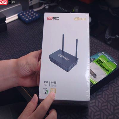 ARM 코르텍스 안드로이드 박스 64GB 스토리지 H.265 안드로이드 박스 4GB 64GB