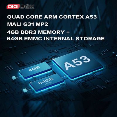 디지박스 64GB 저장장치 안드로이드 TV 박스 HD 2.4G 5.8G 듀얼 밴드 와이파이 6